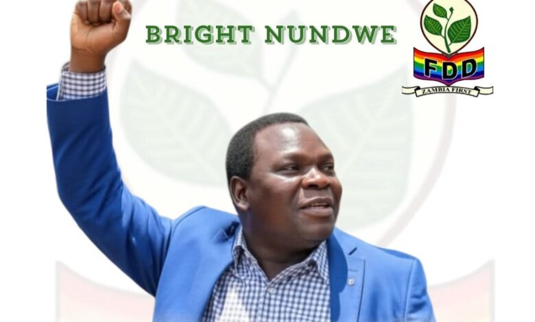 FDD Scoops Chawama Seat as Bright Nundwe Wins Tight Parliamentary By-Election
