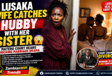 Lusaka Woman Catches Husband in Bed with Her Sister