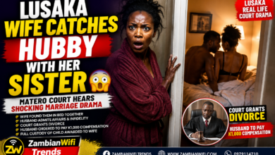 Lusaka Woman Catches Husband in Bed with Her Sister