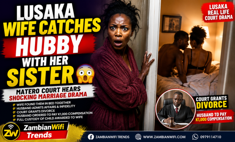 Lusaka Woman Catches Husband in Bed with Her Sister