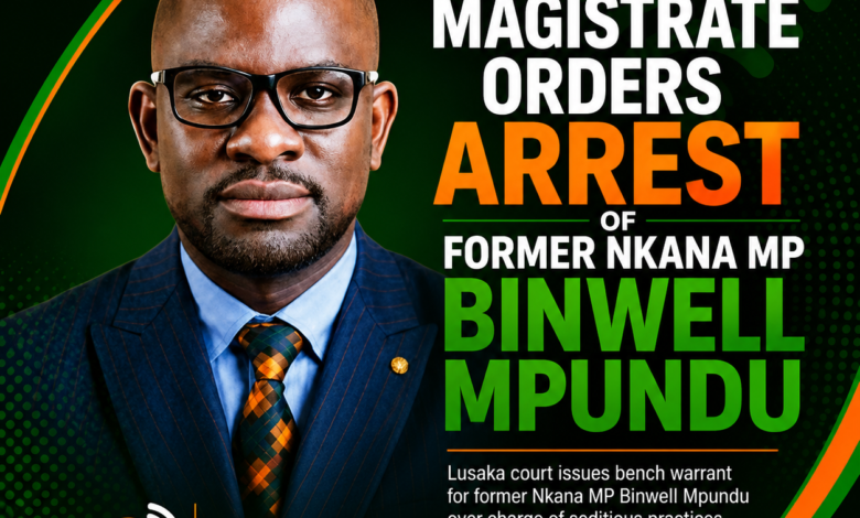 Binwell Mpundu bench warrant