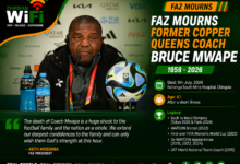 Bruce Mwape dies