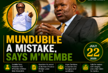 Fred M’membe Questions Brian Mundubile’s Leadership Record Ahead of Zambia Elections