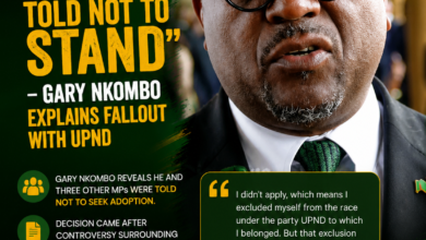 Gary Nkombo Claims UPND Told Him Not to Seek Adoption After Bill 7 Controversy