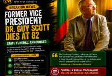 Former Vice President Dr. Guy Scott Dies at 82, Government Announces State Funeral