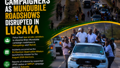 KBN TV Editorial Criticises Police Conduct During Lusaka Campaigns
