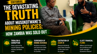 Opinion: Opposition Criticises Musokotwane’s Mining Policies Ahead of Zambia Elections