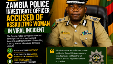 Zambia Police Investigate Officer Accused of Assaulting Woman in Viral Incident