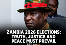 Zambia 2026 Elections: Truth, Justice and Peace Must Prevail