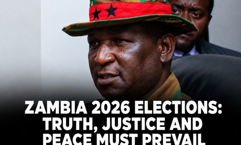 Zambia 2026 Elections: Truth, Justice and Peace Must Prevail