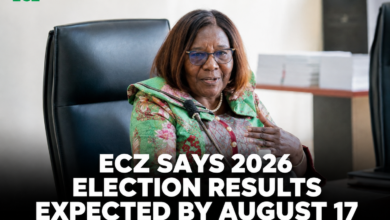 ECZ Says 2026 Election Results Expected by August 17