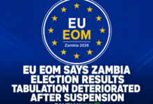 EU EOM Says Zambia Election Results Tabulation Deteriorated After Suspension