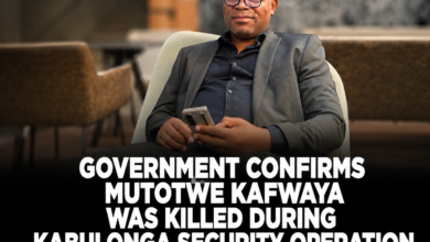 CJOC Confirms Mutotwe Kafwaya as Man Killed in Kabulonga Operation