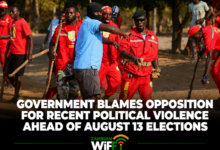 Government says recent political violence is being orchestrated by opposition parties to portray Zambia's elections as violent, while police intensify investigations into incidents across the country.