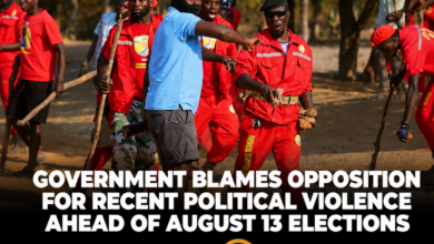 Government says recent political violence is being orchestrated by opposition parties to portray Zambia's elections as violent, while police intensify investigations into incidents across the country.