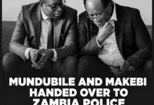 Mundubile and Makebi Handed Over to Zambia Police After UN Talks