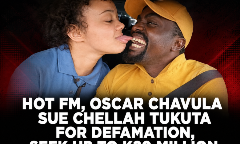 HOT FM, Oscar Chavula Sue Chellah Tukuta for Defamation, Seek Up to K20 Million