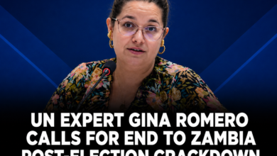 UN Expert Gina Romero Calls for End to Zambia Post-Election Crackdown