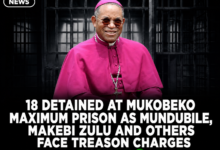 18 Detained at Mukobeko Maximum Prison as Mundubile, Makebi Zulu and Others Face Treason Charges