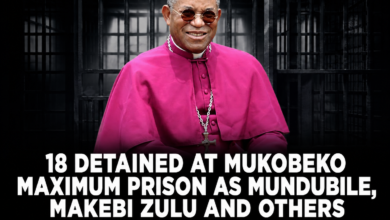 18 Detained at Mukobeko Maximum Prison as Mundubile, Makebi Zulu and Others Face Treason Charges