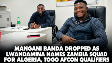 Mangani Banda Dropped as Lwandamina Names Zambia Squad for Algeria, Togo AFCON Qualifiers