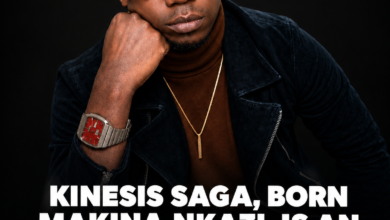Kinesis Saga, born Makina Nkazi, is an emerging R&B and hip-hop artist