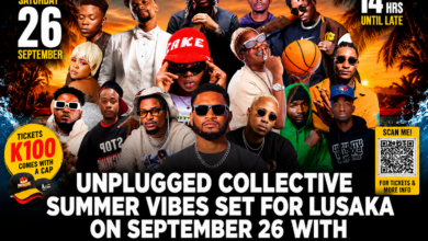 Unplugged Collective Summer Vibes Set for Lusaka on September 26 With Star-Studded Lineup
