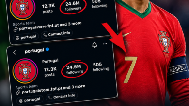 Portugal Instagram Loses Over 370,000 Followers After Ronaldo Exit