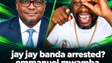 Jay Jay Banda Arrested? Emmanuel Mwamba Reportedly Confirms