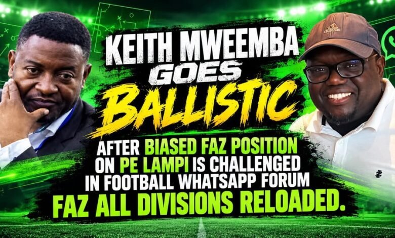 “F**K OFF”: Keith Mweemba in Heated FAZ WhatsApp Exchange