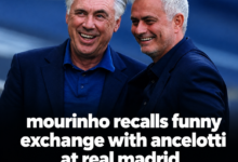 Mourinho Recalls Funny Exchange With Ancelotti at Real Madrid
