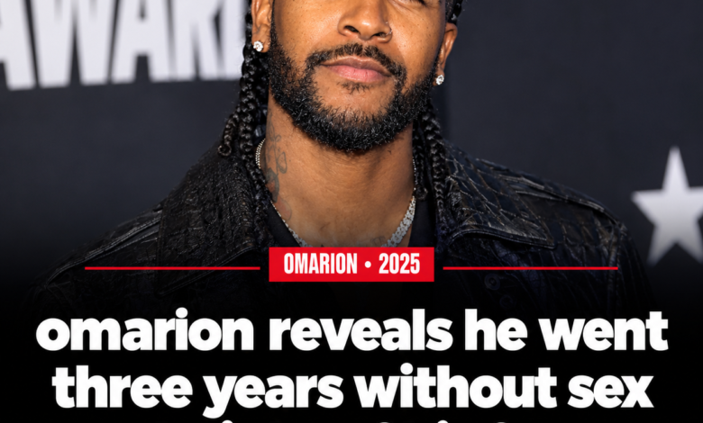 Omarion Reveals He Went Three Years Without Sex at Height of His Fame